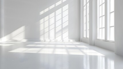 Fototapeta premium Clean and Bright Studio Backdrop for Professional Product Presentations and Advertisements