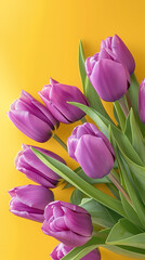 Obraz premium tulip bouquet
