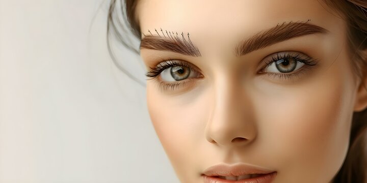Revitalizing your look with microblading and microshading for enhanced eyebrows. Concept Eyebrow Transformation, Microblading, Microshading, Fuller Brows, Beauty Enhancement