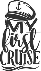 My First Cruise - Cruise Illustration