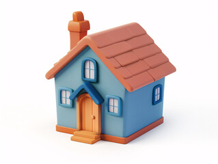 3D illustration of rural tourist attractions, concept illustration of travel during Golden Week Labor Day holiday