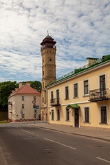 Fire tower in the city of Grodno, Belarus