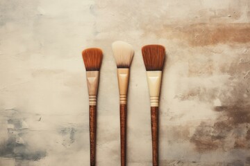 Textured Brushes paint background. Tool art. Generate Ai