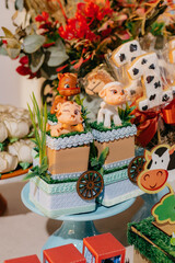 Beautiful banquet for a kid's birthday party