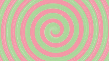 Pastel color magenta and green twirl twist paint. Abstract background pattern. Banner.