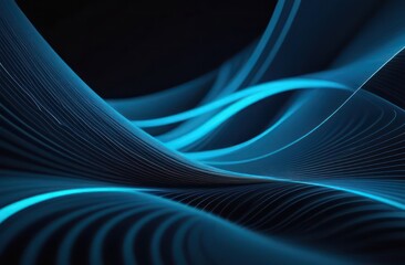 Fototapeta premium Dynamic abstract lines convey a sense of movement and energy
