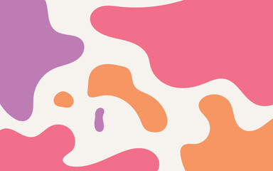 Abstract liquid waves background design vector