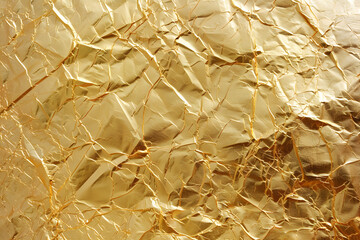 gold texture background metallic golden foil or shinny wrapping paper bright yellow wall paper for design decoration element