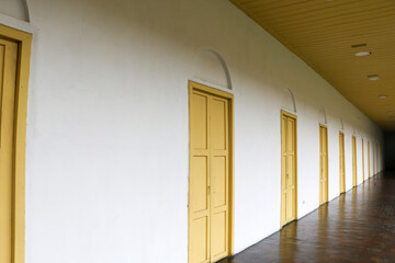 corridor in a hotel