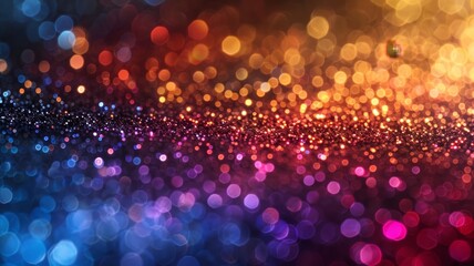 Blurry Colorful Lights in Motion