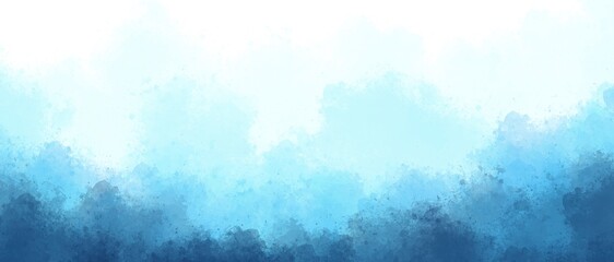 Abstract blue clouds texture background. 