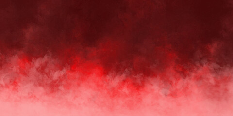 Red abstract grunge vapour mist fog overlay smoke cloud sand grain texture powder explosion vintage vector background.