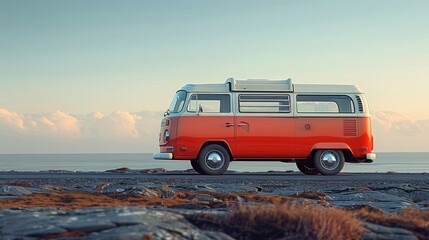 Traveling using a camper van to beautiful destinations around the world.