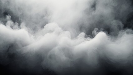 Enchanting abstract white haze smoky fog in mesmerizing white mist background