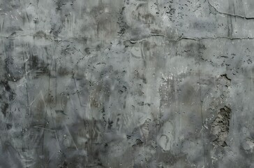 Grey Concrete Wall Texture Background, Close Up, Top View