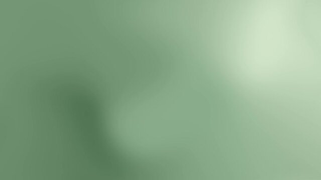 Green sage pastel color gradient seamless motion background