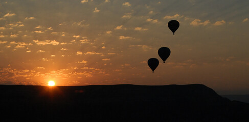 Day break at Cappadocia