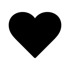 Heart Icon Vector Symbol Design Illustration
