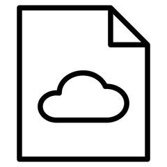 Contains such icons as Document, File, Communication, Resume, File Search.