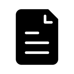 Fototapeta premium File Icon Vector Symbol Design Illustration