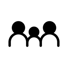 People Icon Vector Symbol Design Illustration