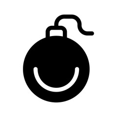 Obraz premium Bomb Icon Vector Symbol Design Illustration