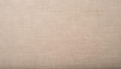 Highresolution image showcasing the detailed fibers of a beige linen fabric