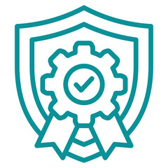 Quality Assurance Icon Element For Design