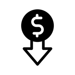 Low Price Icon Vector Symbol Design Illustration
