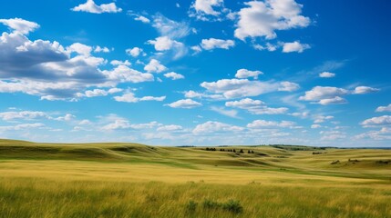 Endless fields of tall waving grass