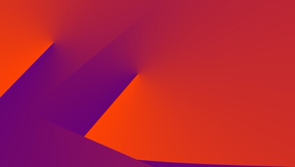 4K Abstract Geometric Patterns With Bold Colors Creating Dynamic Shapes in Orange and purple colour.