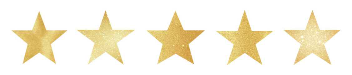 Obraz premium Glitter star png on transparent background