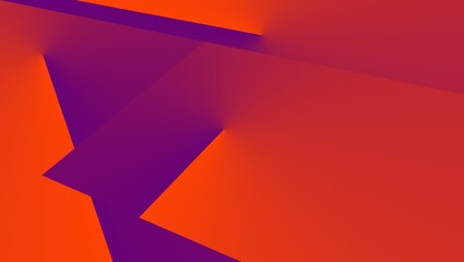 4K Abstract Geometric Patterns With Bold Colors Creating Dynamic Shapes in Orange and purple colour.