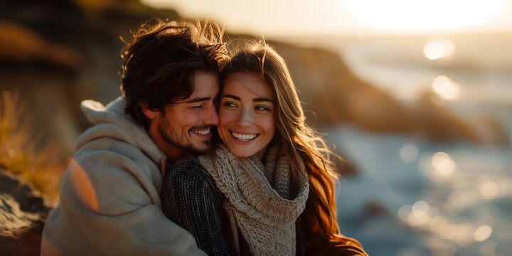 Casamento feliz, casal de noivos e namorados feliz