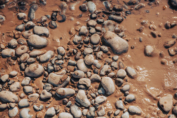 pebbles on the beach