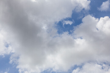 Sky and clouds and sunlight