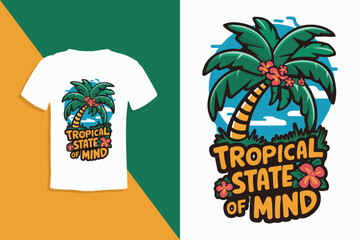 Summer t shirt design, summer illustration, summer quotes, retro vintage sea tropical sunset vector illustration 