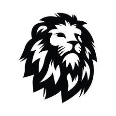 Lion head illustration lion face vector