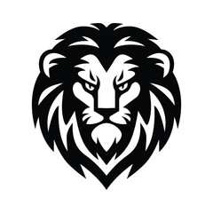 Lion head illustration lion face vector
