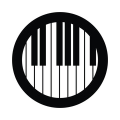 Music note illustration for cricut