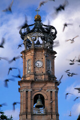 Cathedral in Puerto Vallarta in Mexico