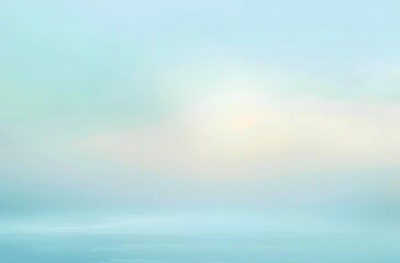 Light Blue Gradient Blurred Background
