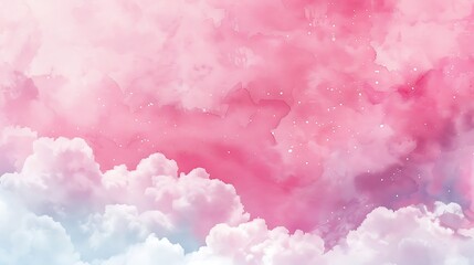 Naklejka premium abstract, illustration, background, textured, design, bright, pattern, paint, vector, pink background, pink color, colours, horizontal, art, blank, grunge, no people, soft, watercolor, copy space, lig