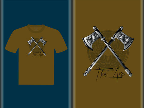 The Axe Vector T-Shirt Design
