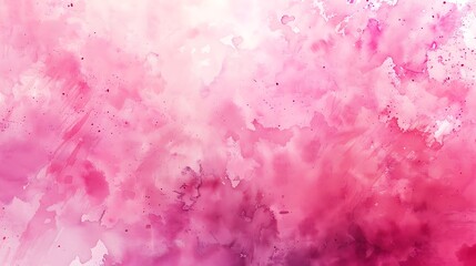Fototapeta premium abstract, illustration, background, textured, design, bright, pattern, paint, vector, pink background, pink color, colours, horizontal, art, blank, grunge, no people, soft, watercolor, copy space, lig