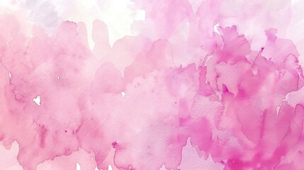 Fototapeta premium abstract, illustration, background, textured, design, bright, pattern, paint, vector, pink background, pink color, colours, horizontal, art, blank, grunge, no people, soft, watercolor, copy space, lig