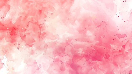 Fototapeta premium abstract, illustration, background, textured, design, bright, pattern, paint, vector, pink background, pink color, colours, horizontal, art, blank, grunge, no people, soft, watercolor, copy space, lig