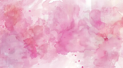 Fototapeta premium abstract, illustration, background, textured, design, bright, pattern, paint, vector, pink background, pink color, colours, horizontal, art, blank, grunge, no people, soft, watercolor, copy space, lig