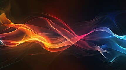 Naklejka premium Abstract background colors fluid liquid dark blurred with noise effect grain glowing wallpaper for your banner, poster, flyer and more design