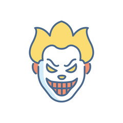 Clown vector icon